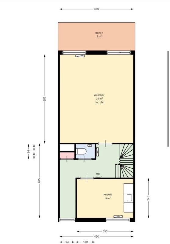Te huur: Rotterdam / €1296,00 p.m. / 92,00m2