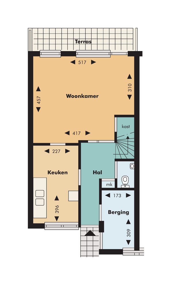 For rent: Hoogvliet Rotterdam / €1345 p.m. / 103m2