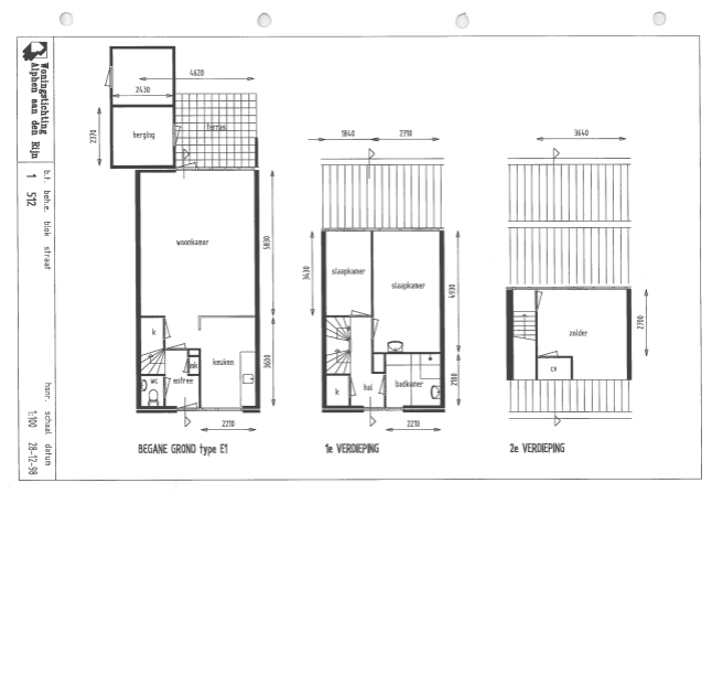 Te huur: Alphen aan den Rijn / €671,00 p.m. / 94,00m2