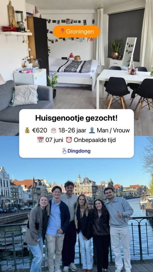 Te huur: Groningen / €620,00 p.m. / 22,00m2