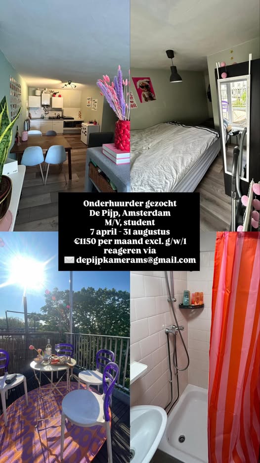 Te huur: Amsterdam / €1150,00 p.m. / 32,00m2