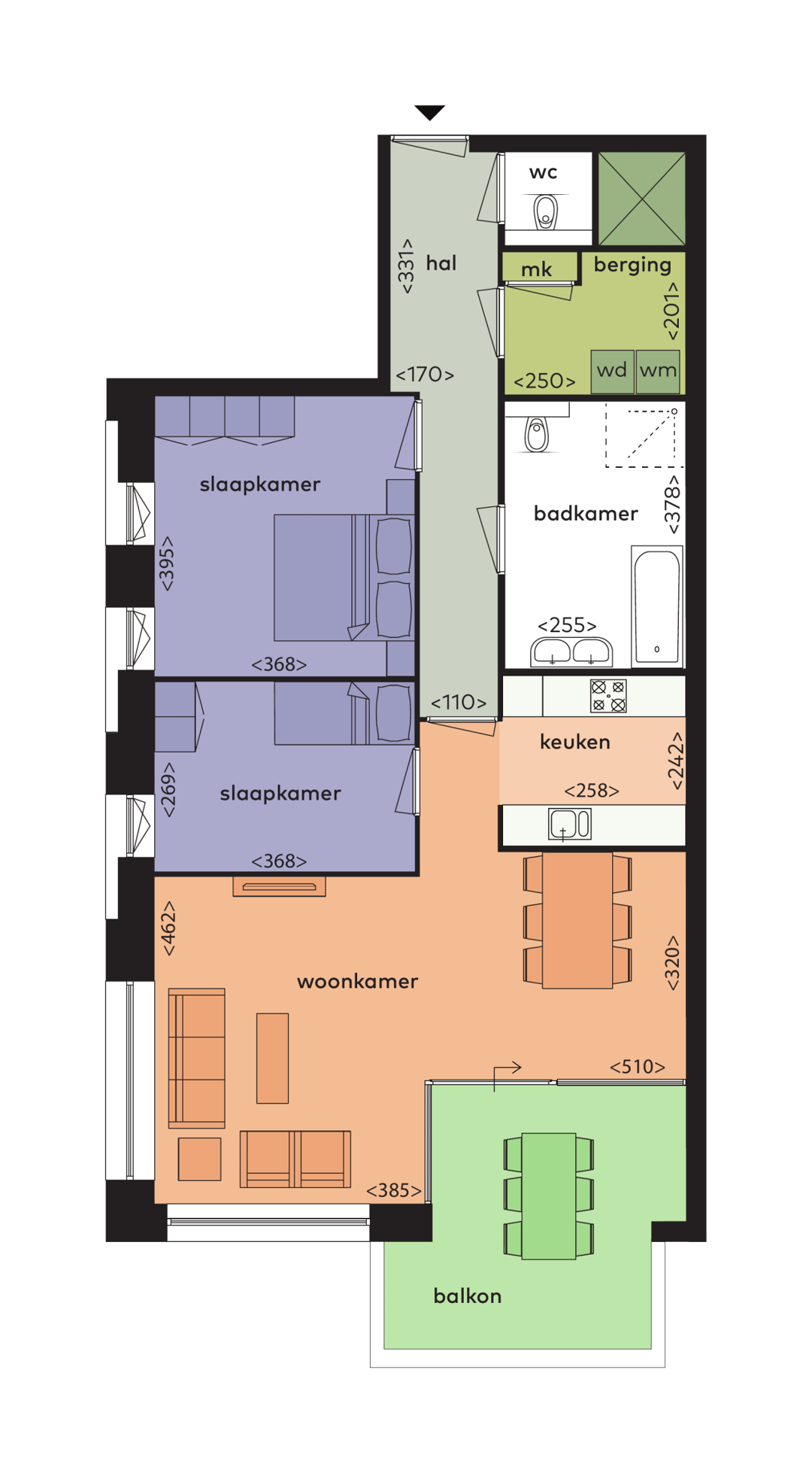 For rent: Rotterdam / €2005.00 p.m. / 91.00m2