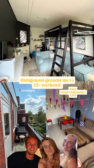 Te huur: Groningen / €510 p.m. / 16m2