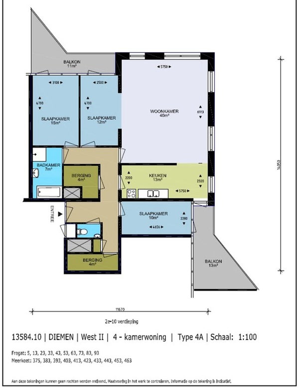 Te huur: Diemen / €1630,00 p.m. / 120,00m2