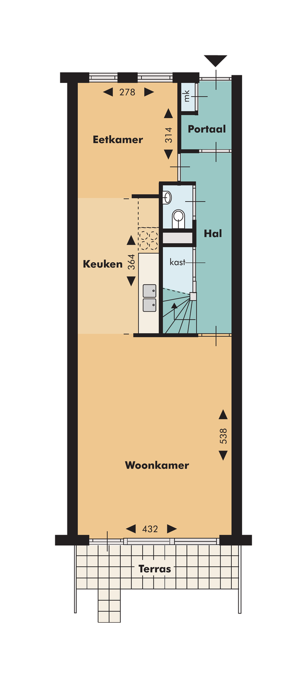 Te huur: Leiderdorp / €1370 p.m. / 107m2