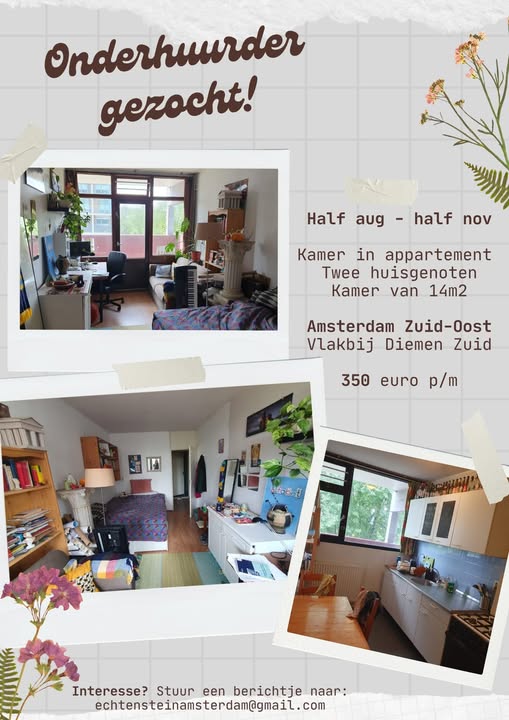 Te huur: Amsterdam