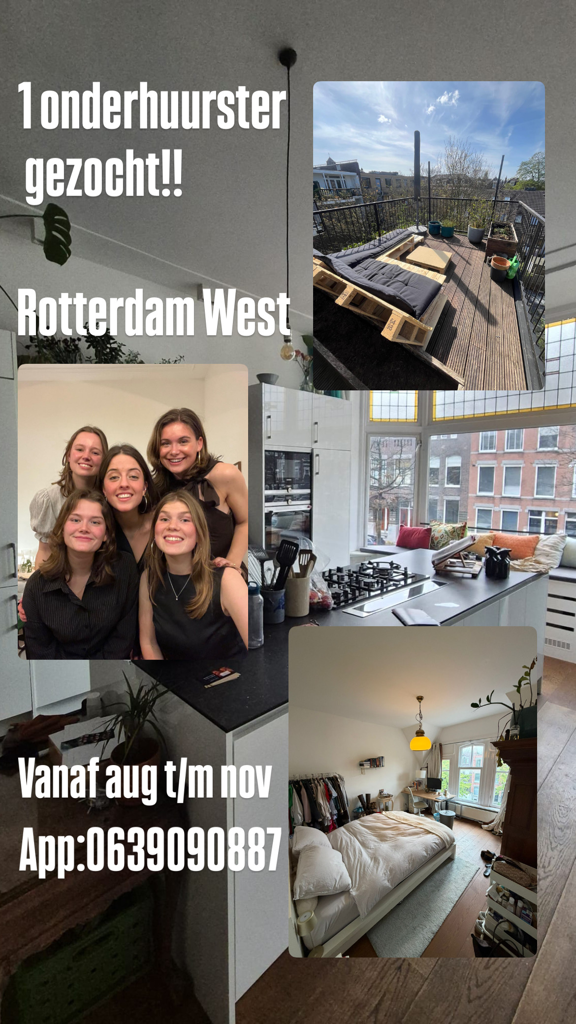 For rent: Rotterdam / €835.00 p.m. / 17.00m2