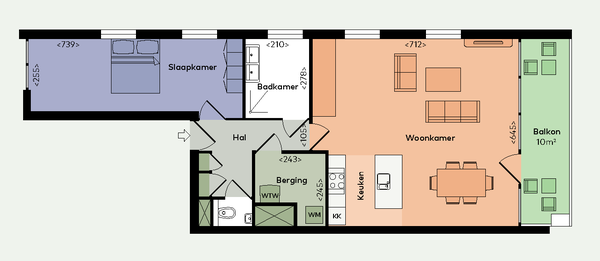 For rent: Rotterdam / €1900 p.m. / 84m2