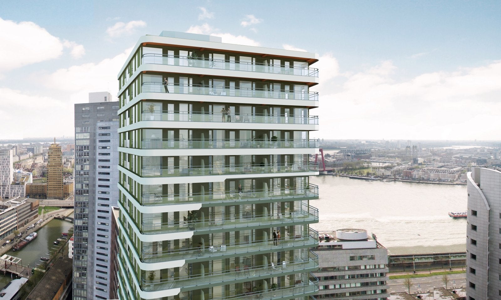 For rent: Rotterdam / €1228.00 p.m. / 58.00m2