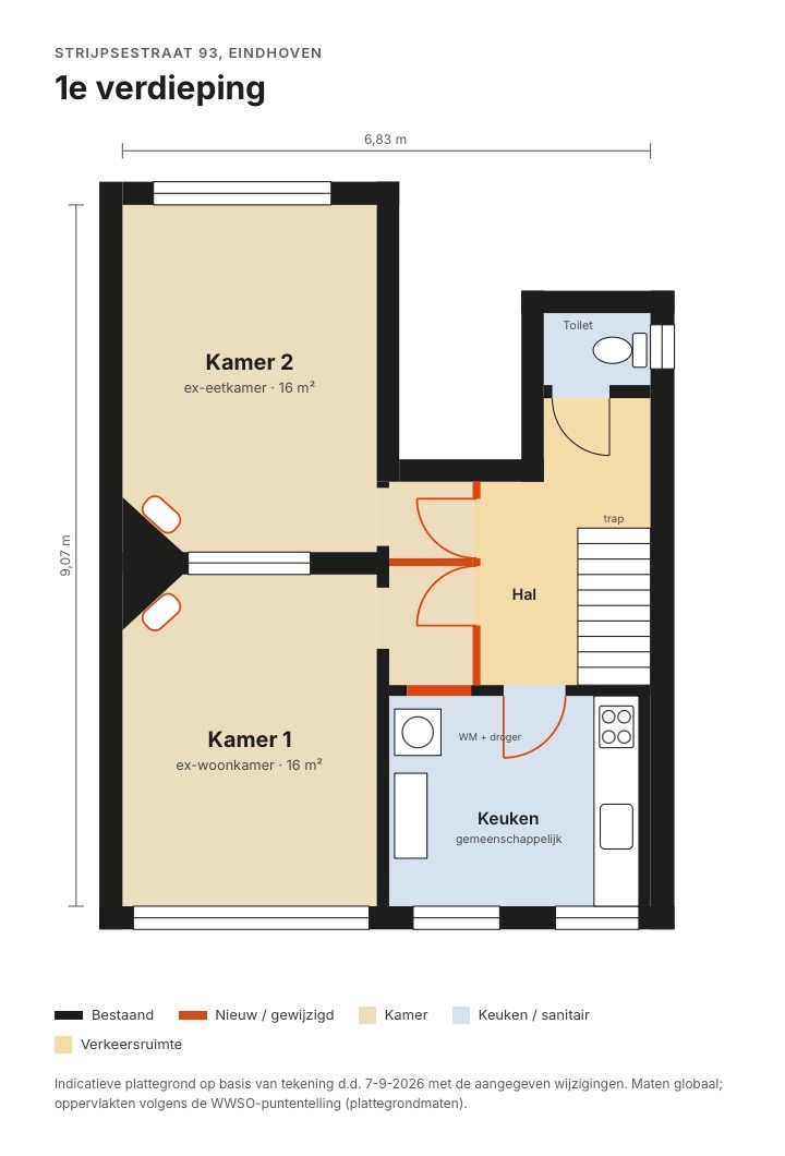 For rent: Eindhoven / €860 p.m. / 125m2