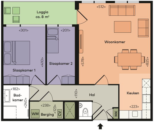 Te huur: Leiden / €1425 p.m. / 75m2