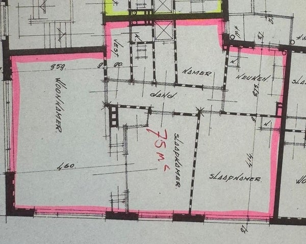 For rent:  Rotterdam  / €1072.00 p.m. / 75.00m2