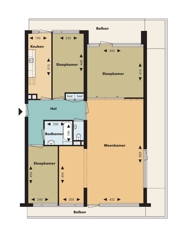 Te huur: Rijswijk / €1610,00 p.m. / 119,00m2
