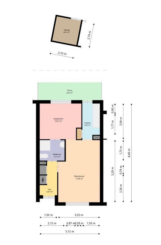 Te huur: Leersum / €612 p.m. / 47m2