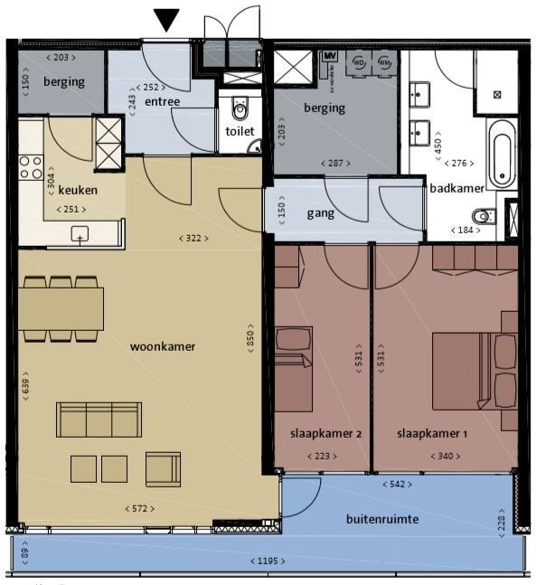 For rent: Breda / €2125 p.m. / 119m2