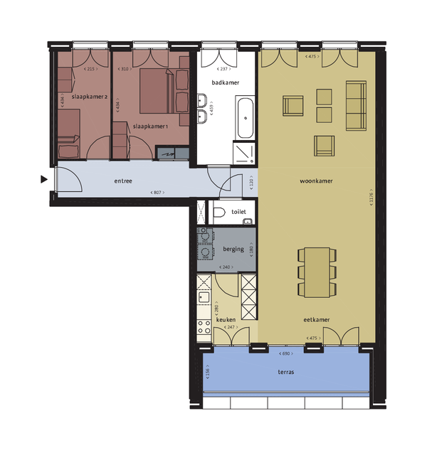 Te huur: Amsterdam / €2150,00 p.m. / 117,00m2