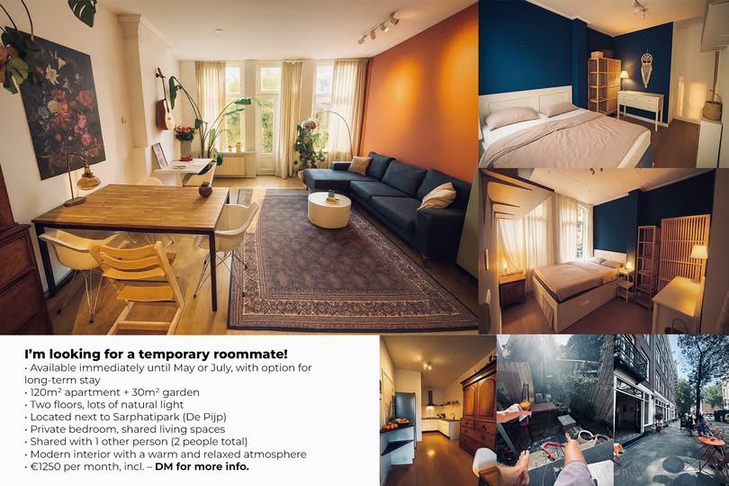 For rent: Amsterdam / €1200.00 p.m. / 120.00m2