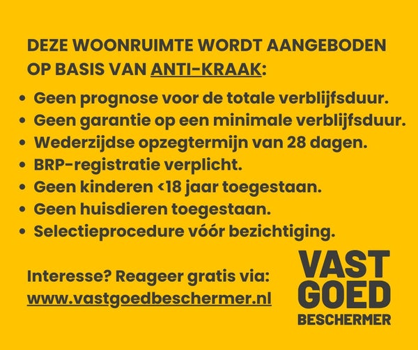 Te huur:  Moerdijk  / €476,00 p.m. / 100,00m2