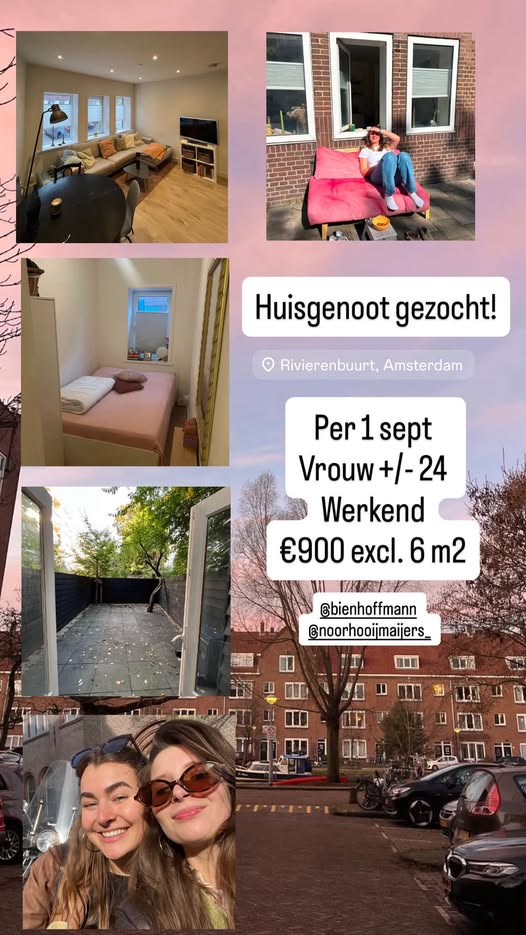 Te huur: Amsterdam / €900 p.m. / 10m2