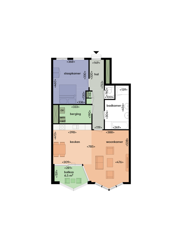 Te huur: Utrecht / €1645 p.m. / 86m2