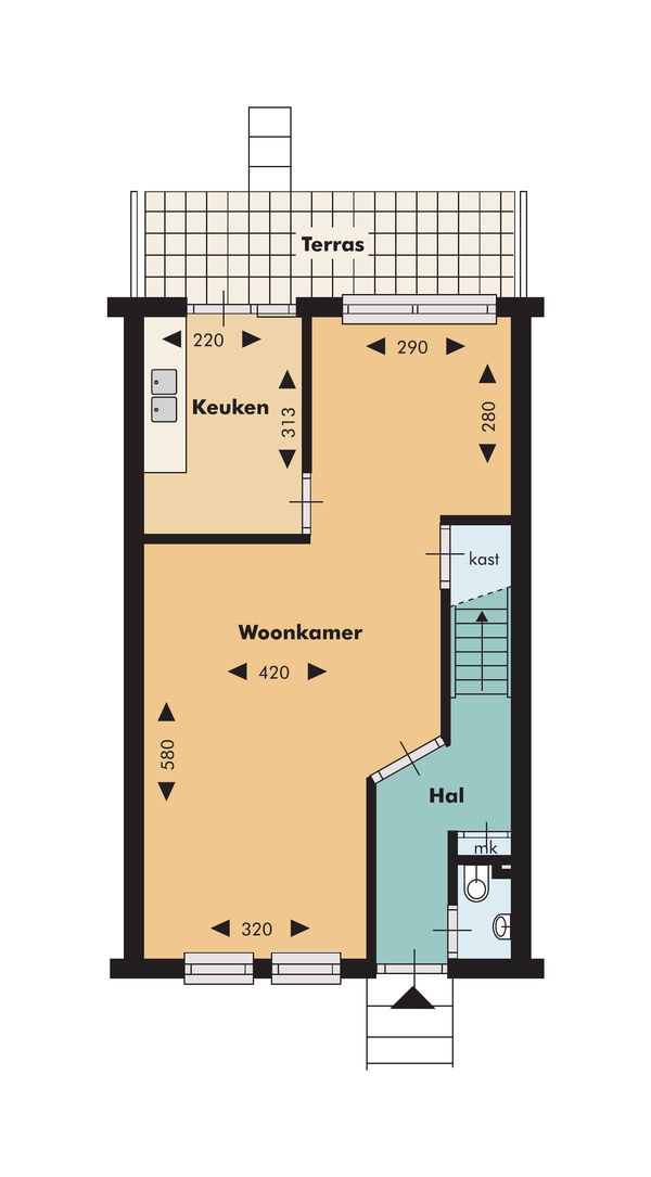 For rent: Schiedam / €1580 p.m. / 108m2