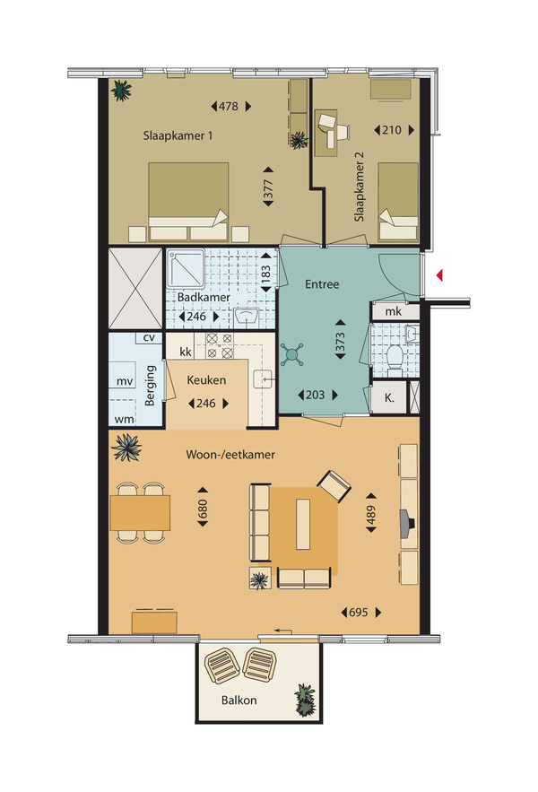 Te huur: Amsterdam / €1750 p.m. / 85m2