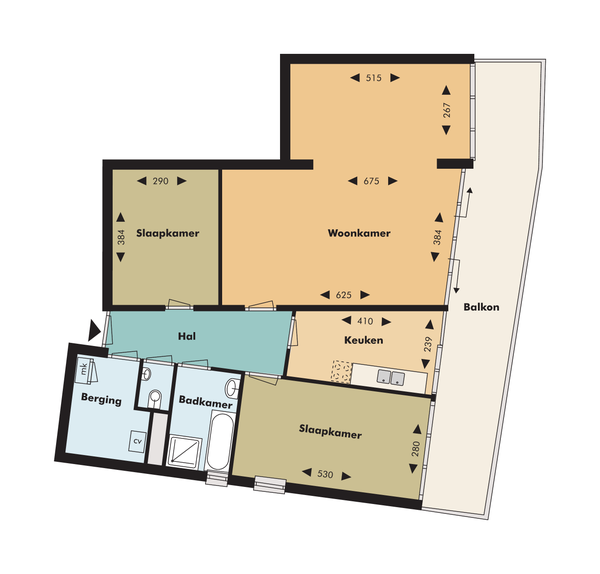 Te huur: Rotterdam / €1590 p.m. / 97m2