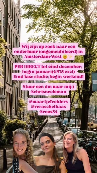 Te huur: Amsterdam / €975,00 p.m. / 10,00m2