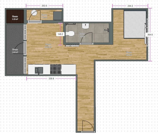 Te huur: Groningen / €1050,00 p.m. / 30,00m2