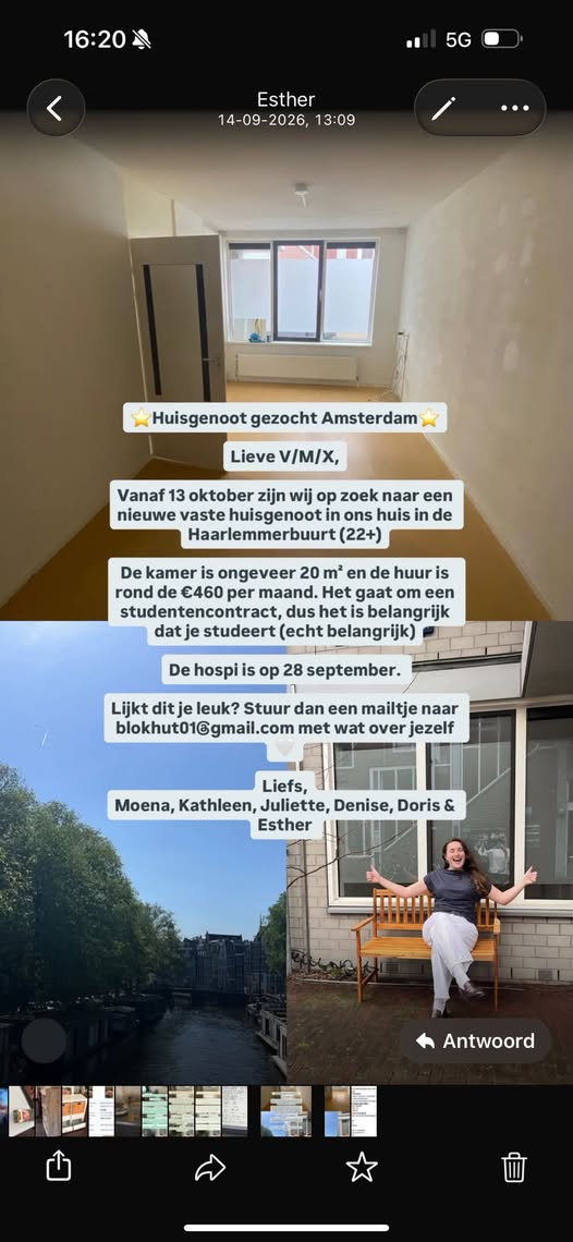 Te huur: Amsterdam