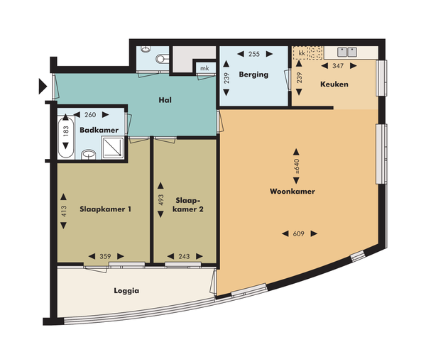 Te huur: Dordrecht / €1405 p.m. / 96m2