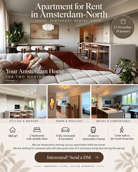 For rent: Amsterdam