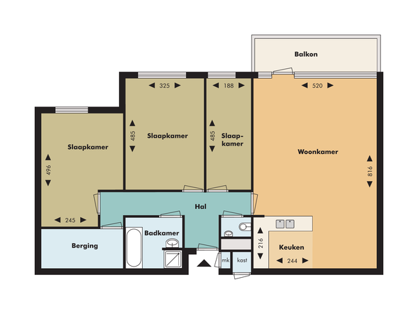 Te huur: Eindhoven / €1575 p.m. / 99m2