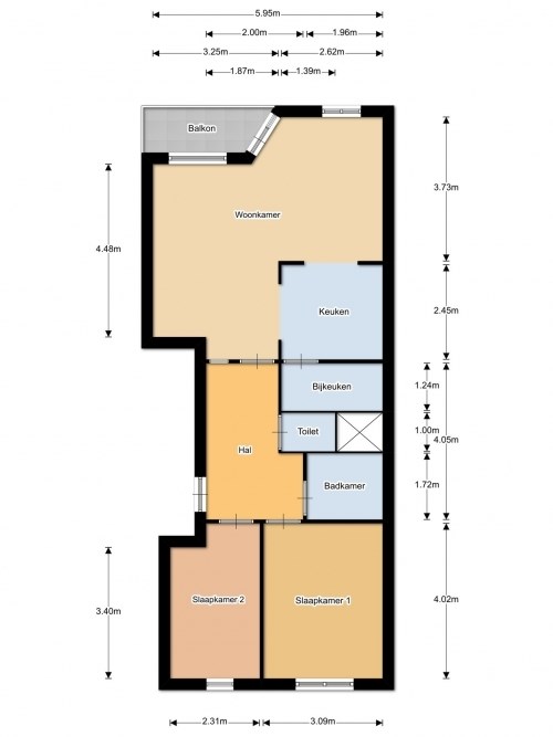 Te huur: Venlo / €815,00 p.m. / 72,00m2