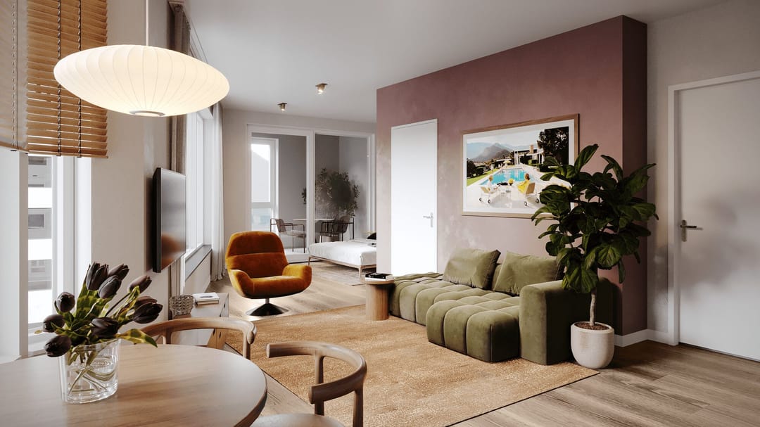 For rent: Amsterdam / €2050 p.m. / 57m2