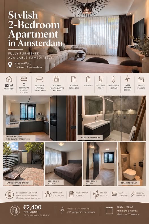 Te huur: Amsterdam
