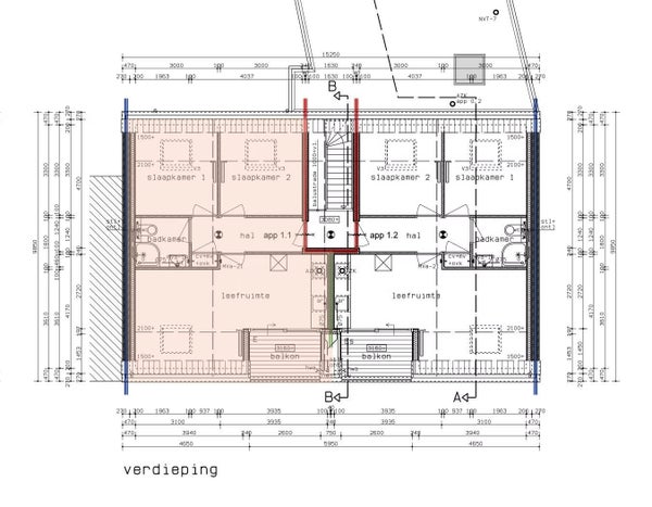 Te huur: Axel / €1450,00 p.m. / 52,00m2