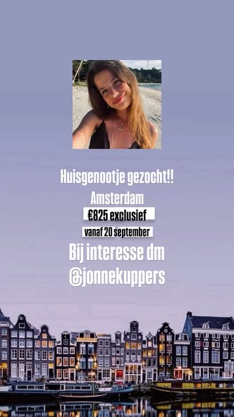 For rent: Amsterdam