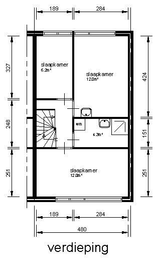 Te huur: Hazerswoude-Dorp / €959,00 p.m. / 61,00m2