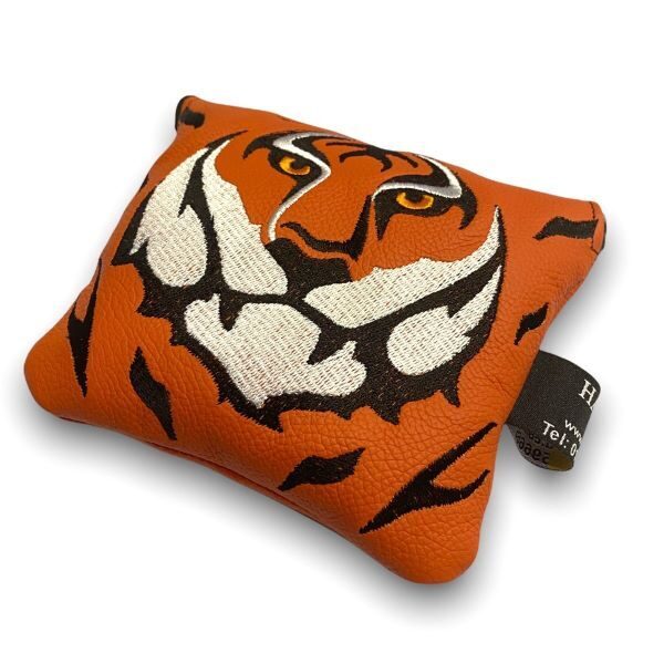 lederen mallet putter headcover tiger