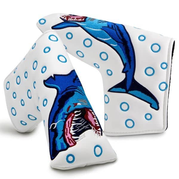 blade putter headcover shark wit