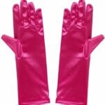 Lange fuchsiafarbene Handschuhe +4,95