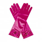 Lange fuchsia handschoenen +4,95