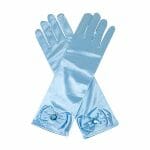 Lange blauwe handschoenen +5,95