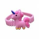 Einhorn Silikonarmband - rosa +1.50