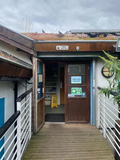 Heeley City Farm (Farm office by duck pond)