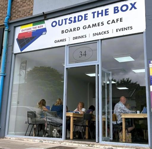 Outside The Box Board Games Cafe