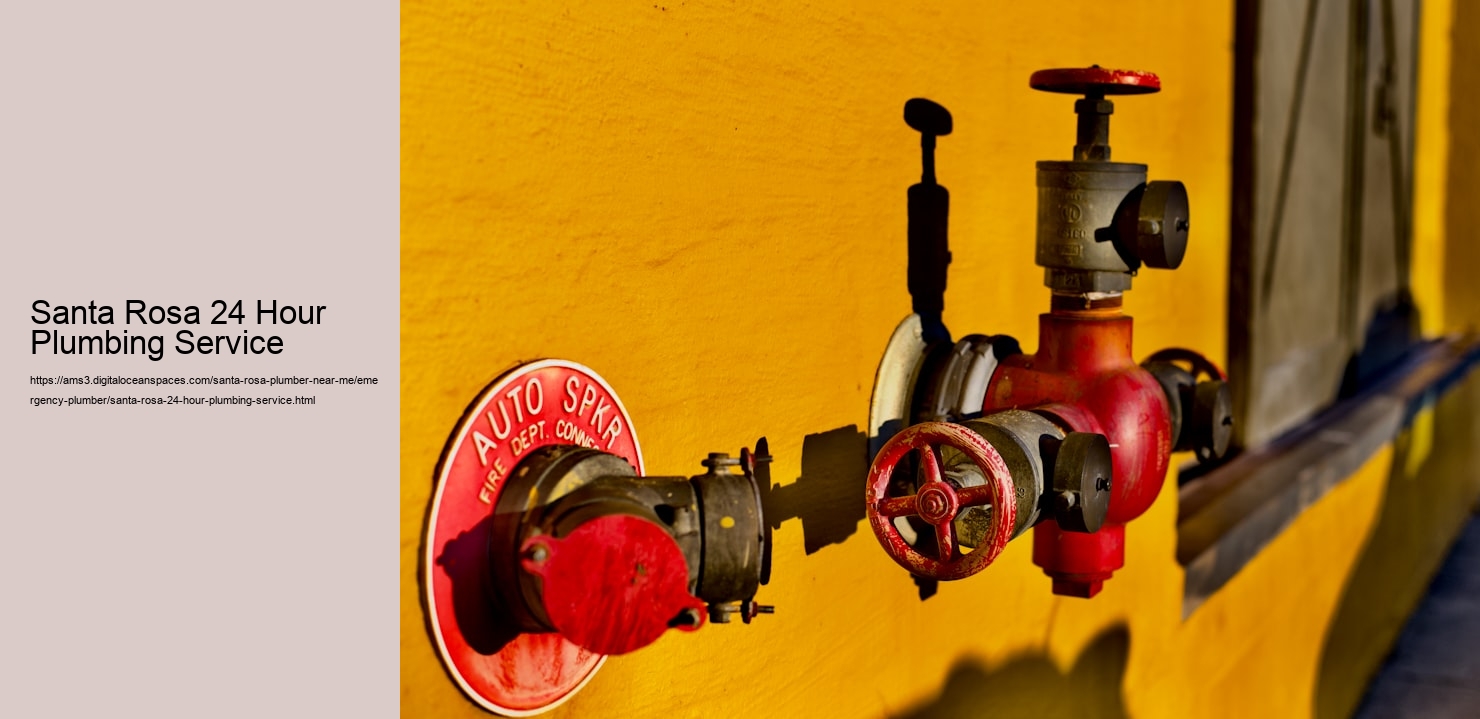 Santa Rosa 24 Hour Plumbing Service  
