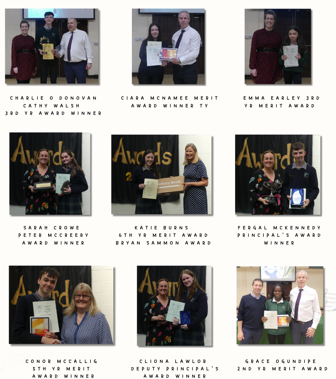 Senior Awards