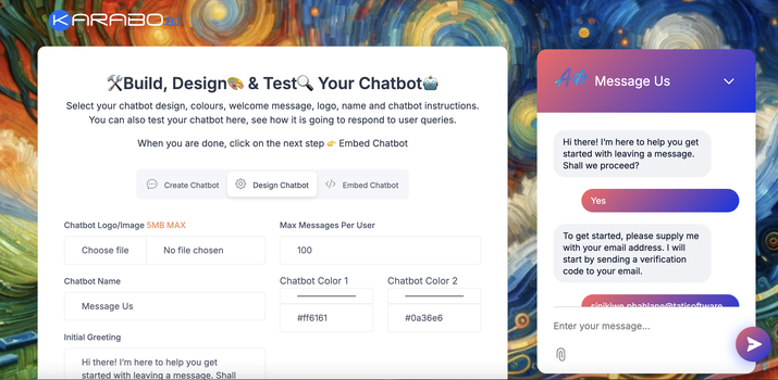 chatbot design